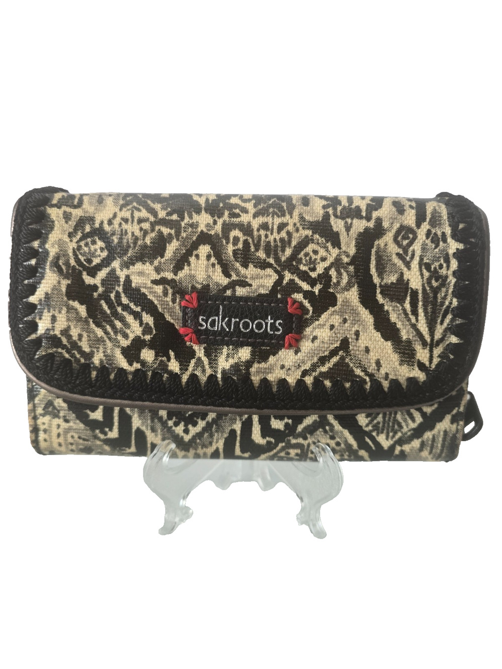 Sakroots Multi Function Zip Around Wallet Peace